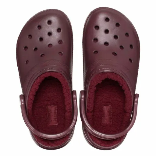 Tamancos Crocs Classic Lined Cereja