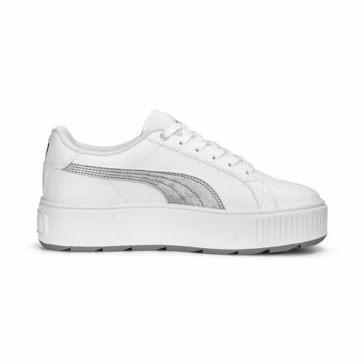 Ténis Casual de Mulher Puma Karmen Space Metalli Branco