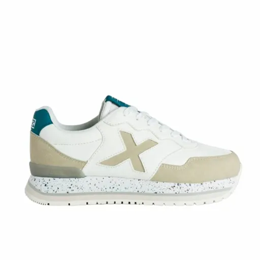 Ténis Casual de Mulher Munich Dash Sky 13 Branco Bege