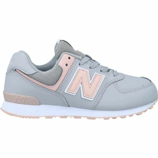 Ténis Casual de Mulher New Balance 574  Cinzento Cor de Rosa