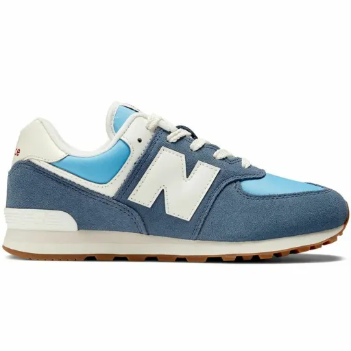 Sapatilhas de Desporto Infantis New Balance 574 Lifestyle Azul