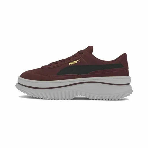 Ténis Casual de Mulher Puma Sportswear Deva Suede Vermelho Escuro