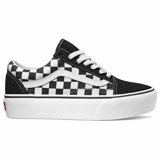 Ténis Casual de Mulher OLD SKOOL PLAFORM Vans VN0A3B3UHRK1 Preto