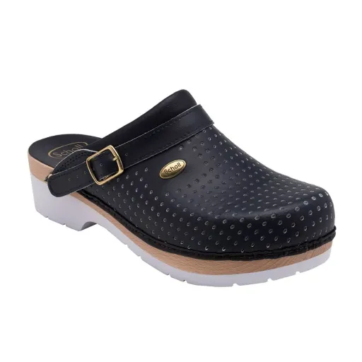 Tamancos Scholl Clog Azul Marinho