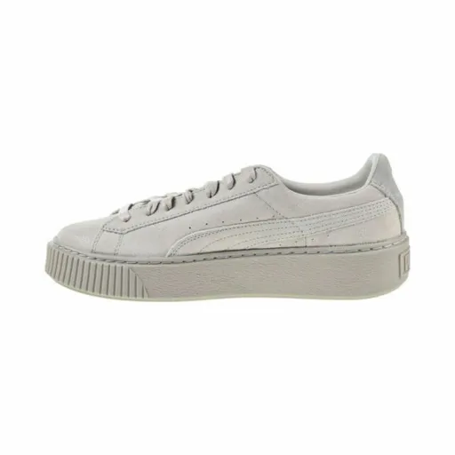 Sapatilhas de Desporto Mulher Puma Basket Platform Reset Branco