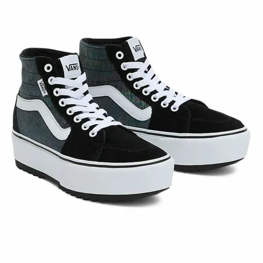 Ténis Casual Mulher Vans Filmore Hi Tapered St Sdfl Preto