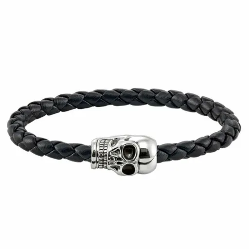 Pulseira Unissexo Thomas Sabo UB0018-823-11 Prateado Preto 18,5 cm 16,5 cm