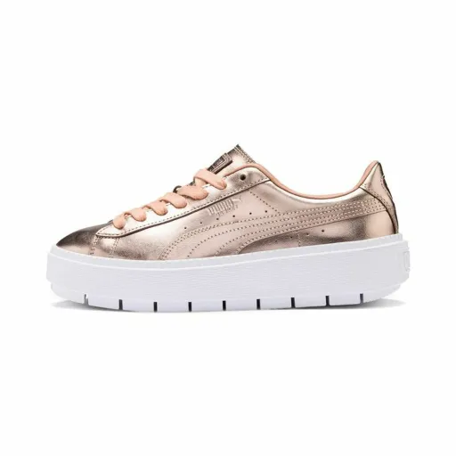 Ténis Casual de Mulher Puma Basket Platform Trace Luxe