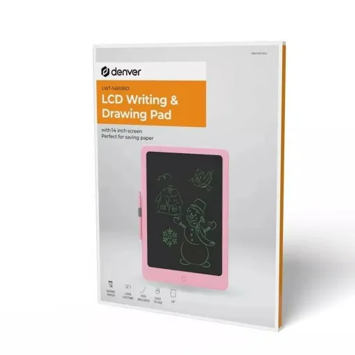 Tablet para Desenhar e Escrever LCD Denver Electronics LWT-14510BU