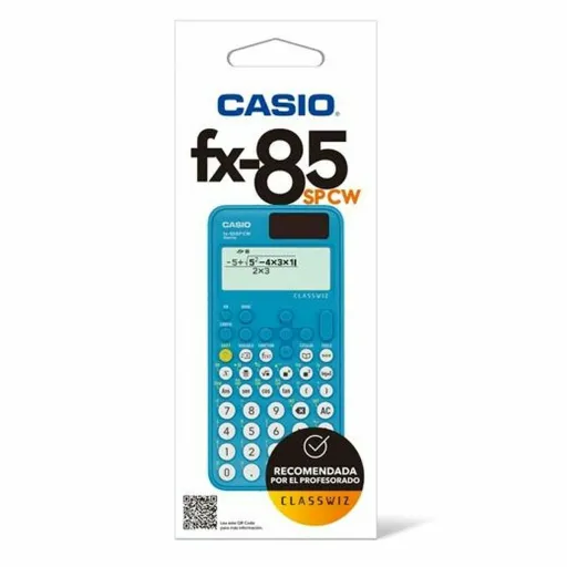 Calculadora Casio Azul Plástico