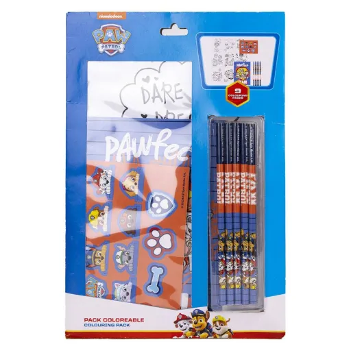 Set de Papelaria The Paw Patrol Azul