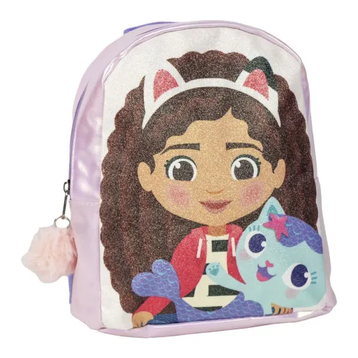 Mochila Casual Gabby's Dollhouse Cor de Rosa 19 x 23 x 8 cm