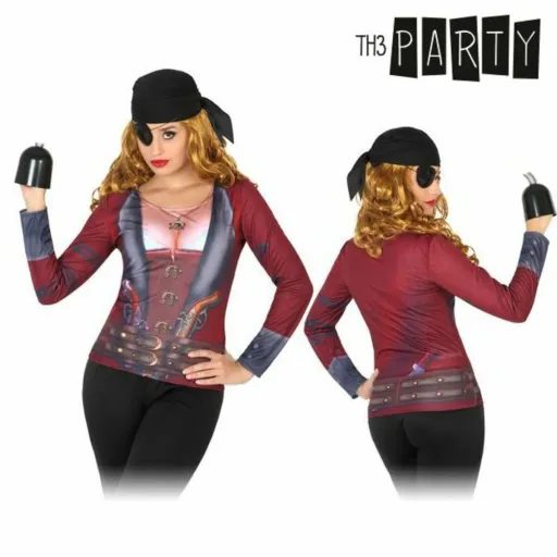 Camisola para Adultos Th3 Party Castanho Piratas