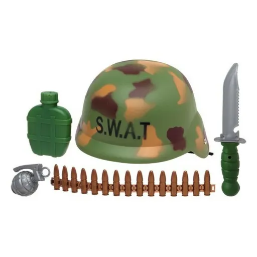 Conjunto de Polícia Heroes 38368 (5 pcs) Verde Camuflagem 33 x 28 cm