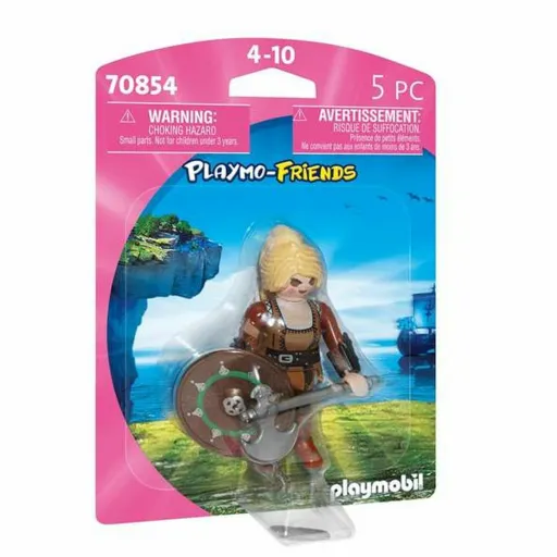 Figura Articulada Playmobil Playmo-Friends 70854 Viking Mulher (5 pcs)