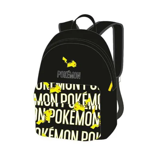 Mochila Escolar Pokémon Pikachu 41 x 31 x 13,5 cm Adaptável ao Trolley para Mochilas