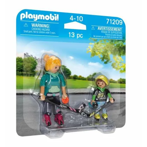 Playset Playmobil 71209 13 Peças Jogador de Hóquei Duo