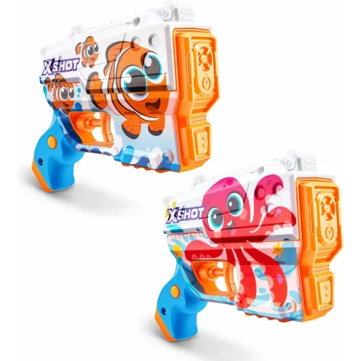 Conjunto 2 Pistolas Zuru X-Shot Preschool Blaster  130 ml 15,5 x 37 x 4,8 cm