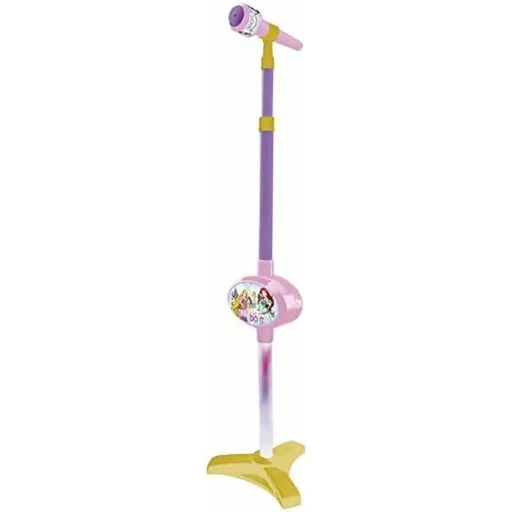 Microfone de Brincar Disney Princess De pé MP3