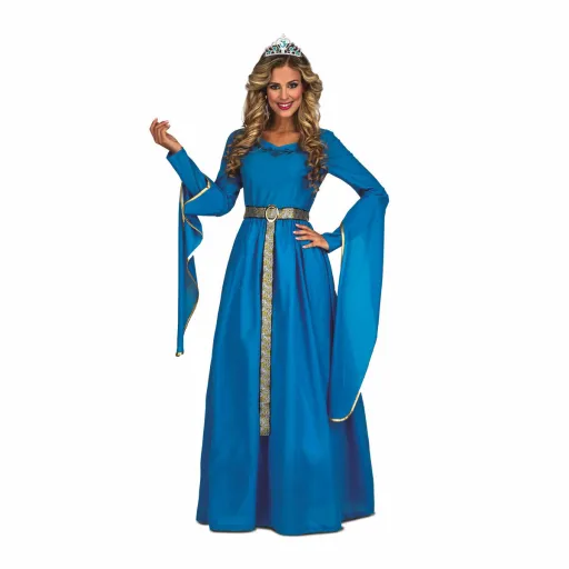 Fantasia para Adultos My Other Me Azul Princesa Medieval XL