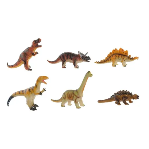 Dinossauro DKD Home Decor 6 Unidades 29 x 15 x 21 cm Macio