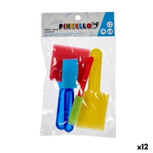 Conjunto de Trabalhos Manuais Espátula Multicolor (12 Unidades)