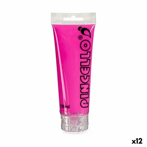 Tinta Acrílica Magenta 120 ml (12 Unidades)