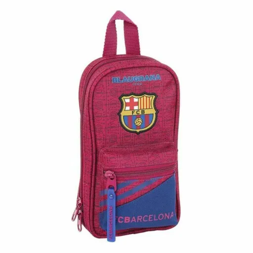 Mochila com Estojo F.C. Barcelona 12 x 23 x 5 cm (33 Peças)