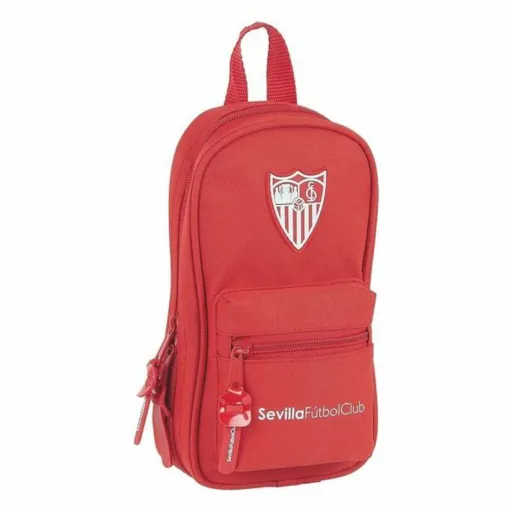 Mochila com Estojo Sevilla Fútbol Club M847 Vermelho 12 x 23 x 5 cm