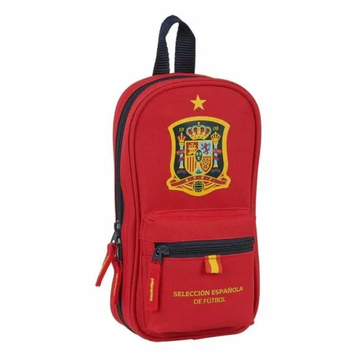 Mochila com Estojo RFEF M747 Vermelho 12 x 23 x 5 cm (33 Peças)