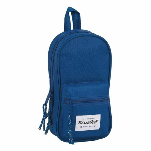 Mochila com Estojo BlackFit8 M747 Azul Escuro 12 x 23 x 5 cm (33 Peças)