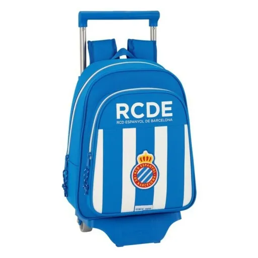 Mochila Escolar com Rodas 705 RCD Espanyol (27 x 10 x 67 cm)