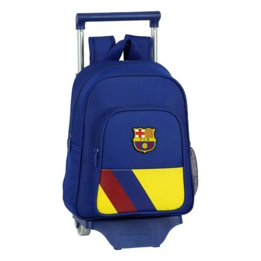 Mochila Escolar com Rodas 705 F.C. Barcelona (27 x 10 x 67 cm)