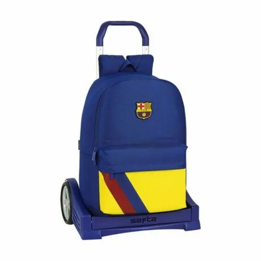 Mochila Escolar com Rodas Evolution F.C. Barcelona