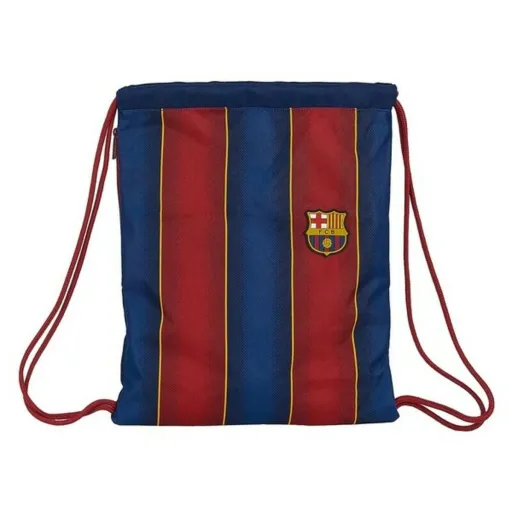 Saco Mochila com Cordas F.C. Barcelona Grená Azul Marinho