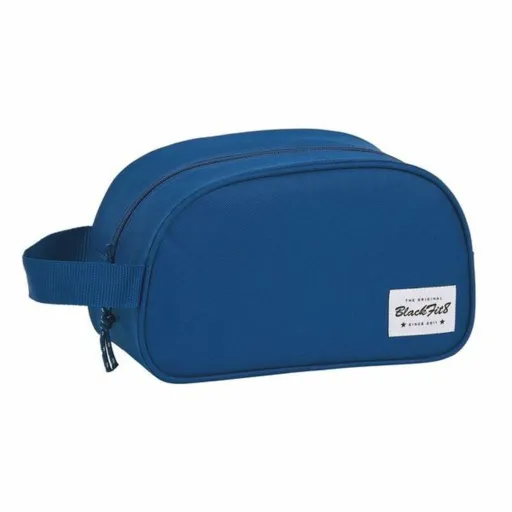 Nécessaire Escolar BlackFit8 M248 Azul Escuro 26 x 15 x 12 cm