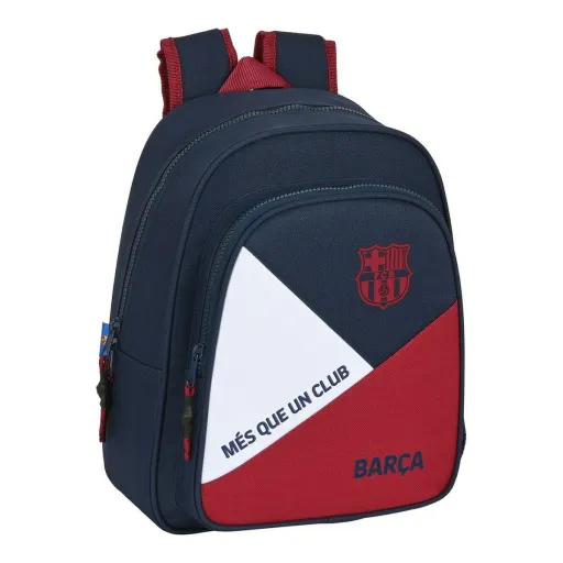 Mochila Escolar F.C. Barcelona Azul Grená (27 x 33 x 10 cm)