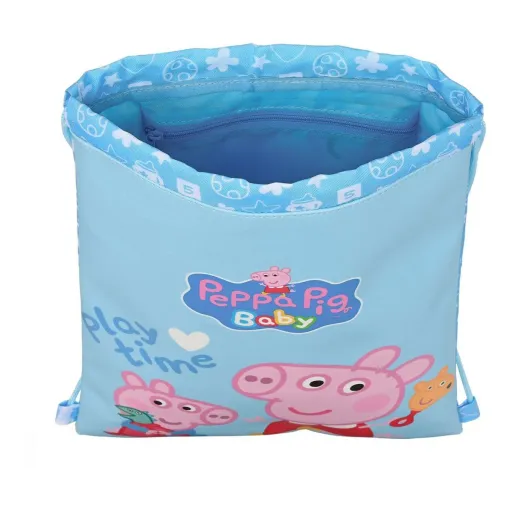 Saco Mochila com Cordas Peppa Pig Baby (26 x 34 x 1 cm)