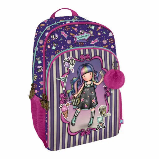 Mochila Escolar Gorjuss Up And Away Roxo 29 x 45 x 17 cm