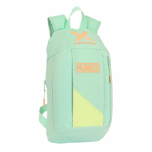 Mochila Infantil Munich Sunset Mini Amarelo Verde Claro (22 x 39 x 10 cm)