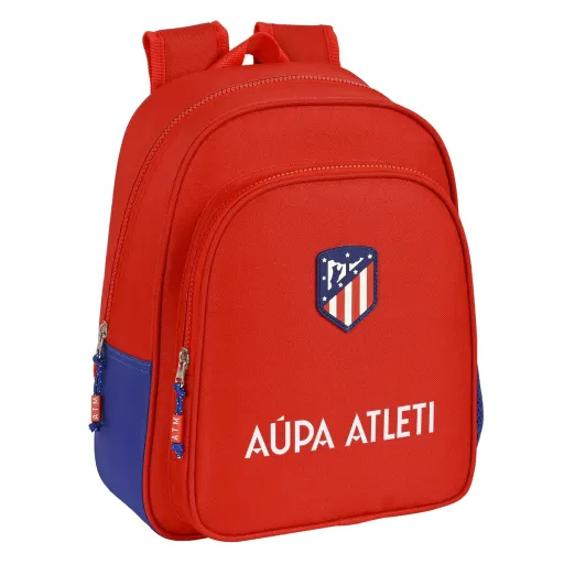 Mochila Escolar Atlético Madrid Vermelho Azul Marinho 27 x 33 x 10 cm