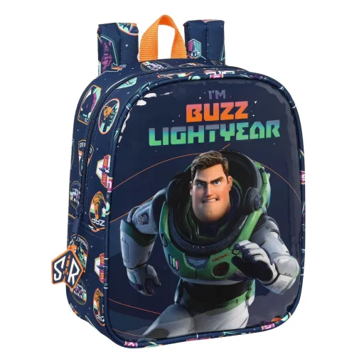 Mochila Escolar Buzz Lightyear Azul Marinho (22 x 27 x 10 cm)