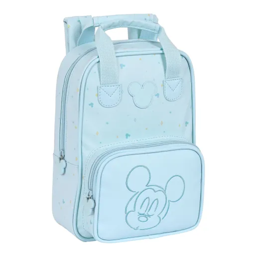 Mochila Escolar Mickey Mouse Clubhouse Azul Claro (20 x 28 x 8 cm)