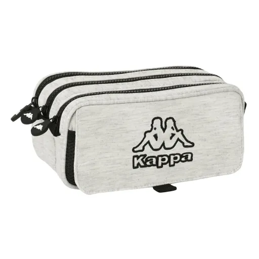 Malas para Tudo Triplas Kappa Grey Knit Cinzento (21,5 x 10 x 8 cm)