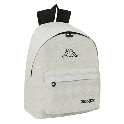 Mochila Escolar Kappa Grey Knit Cinzento (33 x 42 x 15 cm)