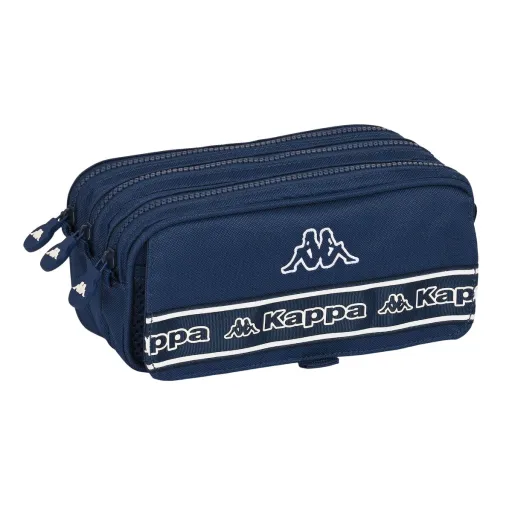 Malas para Tudo Triplas Kappa Navy Azul Marinho (21,5 x 10 x 8 cm)