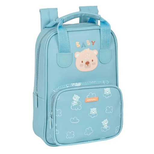 Mochila Escolar Safta Baby Bear 20 x 28 x 8 cm Azul