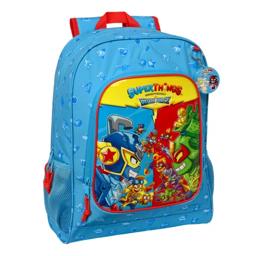 Mochila Escolar SuperThings Rescue Force 32 x 42 x 14 cm Azul