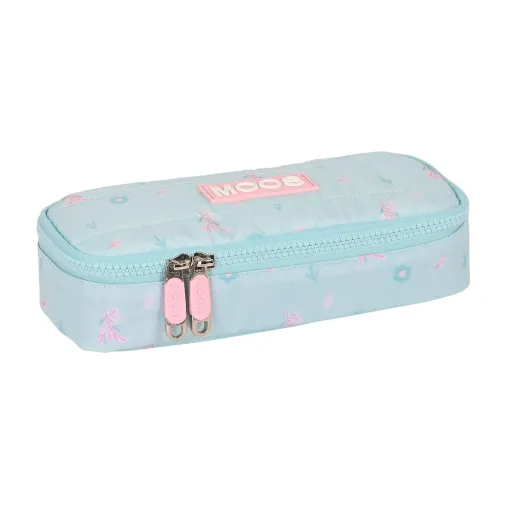 Bolsa Escolar Moos Garden 22 x 5 x 8 cm Turquesa