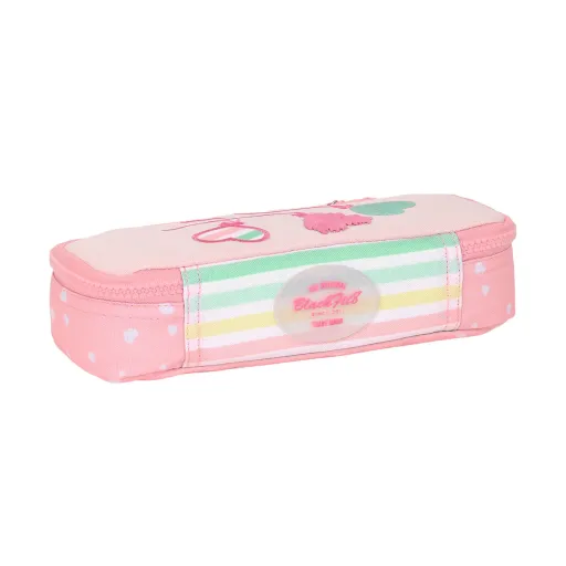 Bolsa Escolar BlackFit8 Globitos 22 x 5 x 8 cm Cor de Rosa